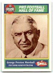 George Preston Marshall #13 Football Cards 1990 Swell Greats Prices