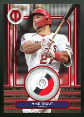 Mike Trout [Red] #SOA-MT Baseball Cards 2024 Topps Tribute Stamp of Approval Prices