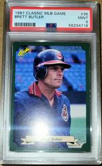 Brett Butler Baseball Cards 1987 Classic MLB Game Prices