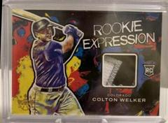 Colton Welker [Gold] Baseball Cards 2022 Panini Diamond Kings Rookie Expression Prices