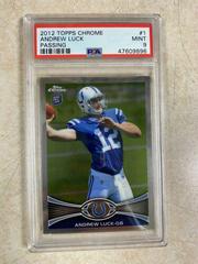 Andrew Luck [Passing] Football Cards 2012 Topps Chrome Prices