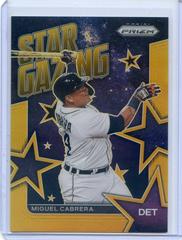 Miguel Cabrera [Gold Prizm] #SG-6 Baseball Cards 2022 Panini Prizm Star Gazing Prices