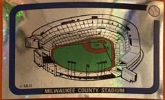County Stadium #369 Baseball Cards 1989 Panini Stickers Prices