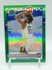 James Wiseman [Green] Basketball Cards 2020 Panini Donruss Optic Prices