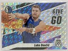 Luka Doncic [Mosaic] Basketball Cards 2019 Panini Mosaic Give and Go Prices