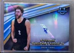 Drew Timme #PCS-DT Basketball Cards 2021 Bowman University Prime Chrome Signatures Prices