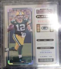 Aaron Rodgers [Playoff] #40 Football Cards 2022 Panini Contenders Prices