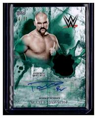 Scott Dawson [Green] Wrestling Cards 2018 Topps WWE Undisputed Autograph Relic Prices