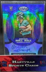Brenton Strange [Blue] #RRCS-10 Football Cards 2023 Panini Certified Rookie Roll Call Signatures Prices