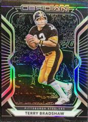 Terry Bradshaw [Electric Etch Green] #10 Football Cards 2020 Panini Obsidian Prices
