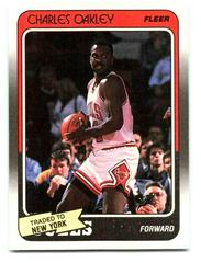 Charles Oakley Basketball Cards 1988 Fleer Prices