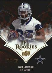 Keon Lattimore #236 Football Cards 2008 Upper Deck Icons Prices