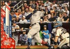 Aaron Judge [Independence Day] #U-15 Baseball Cards 2020 Topps Update Prices