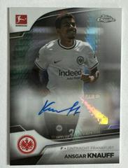 Ansgar Knauff [Prism] #BCA-AK Soccer Cards 2022 Topps Chrome Bundesliga Autographs Prices