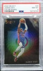 Jaden Ivey #20 Basketball Cards 2022 Panini Select Color Wheel Prices
