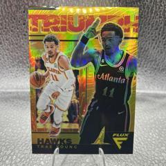 Trae Young [Gold] #4 Basketball Cards 2022 Panini Flux Triumph Prices