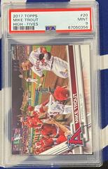 Mike Trout [High Fives] Baseball Cards 2017 Topps Prices