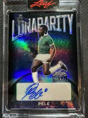 Pele #LR-P1 Soccer Cards 2022 Leaf Metal Lunararity Autographs Prices