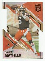 Baker Mayfield [Aspirations Die Cut] #71 Football Cards 2021 Panini Donruss Elite Prices