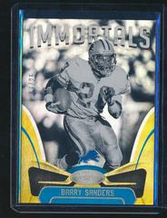 Barry Sanders [Gold] Football Cards 2018 Panini Certified Prices