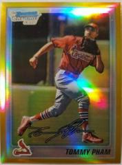 Tommy Pham [Gold Refractor] #BCP149 Baseball Cards 2010 Bowman Chrome Prospects Prices