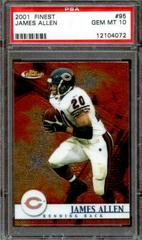 James Allen #95 Football Cards 2001 Topps Finest Prices