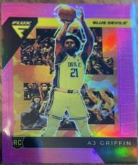 AJ Griffin [Pink] #5 Basketball Cards 2022 Panini Chronicles Draft Picks Flux Prices