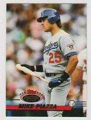 Mike Piazza #585 Baseball Cards 1993 Stadium Club Prices
