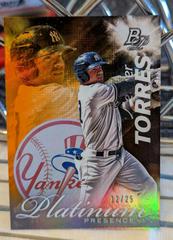 Gleyber Torres [Orange] #PP-GT Baseball Cards 2017 Bowman Platinum Presence Prices