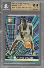 Gerald Wallace [Refractor] #104 Basketball Cards 2001 Topps Pristine Prices