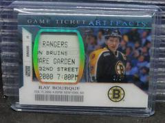 Ray Bourque Hockey Cards 2022 Upper Deck Artifacts Game Ticket Prices