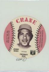 Johnny Bench Baseball Cards 1976 Crane Potato Chips Discs Prices