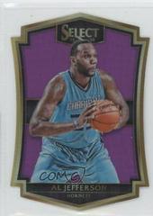 Al Jefferson [Purple Prizm Die Cut] #121 Basketball Cards 2015 Panini Select Prices
