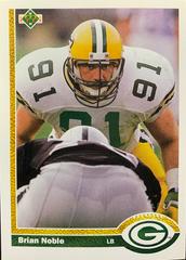 Brian Noble Football Cards 1991 Upper Deck Prices
