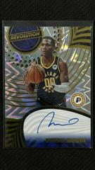 Bennedict Mathurin [Fractal] #15 Basketball Cards 2023 Panini Revolution Autograph Prices
