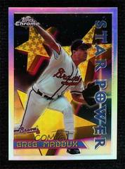 Greg Maddux [Refractor] #3 Baseball Cards 1996 Topps Chrome Prices