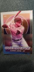 Aaron Judge [Pink] Baseball Cards 2021 Panini Chronicles Overdrive Prices