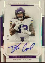 Tyler Conklin [Autograph] Football Cards 2018 National Treasures Prices