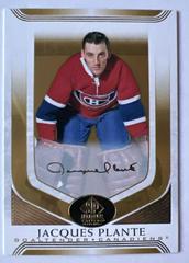Jacques Plante [Gold] Hockey Cards 2020 SP Signature Edition Legends Prices