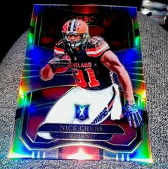 Nick Chubb Football Cards 2017 Panini Select '18 NFL Draft Xrc Prizm Redemption Prices