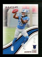 Jahmyr Gibbs [Red] #41 Football Cards 2023 Panini Immaculate Prices