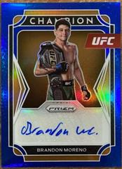 Brandon Moreno [Blue] #CS-BM Ufc Cards 2022 Panini Prizm UFC Champion Signatures Prices
