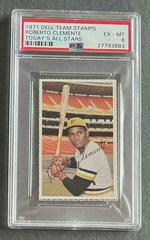 Roberto Clemente Baseball Cards 1971 Dell Today's Team Stamps Prices