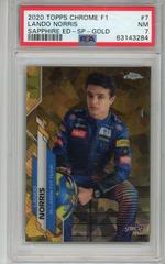 Lando Norris [Sapphire Gold] #7 Racing Cards 2020 Topps Chrome Formula 1 Prices