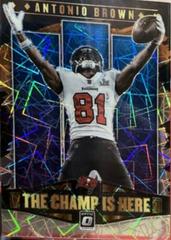 Antonio Brown #CH-5 Football Cards 2021 Panini Donruss Optic The Champ is Here Prices