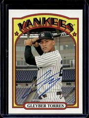 Gleyber Torres Real One Autographs Baseball Cards 2021 Topps Heritage Real One Autographs Prices