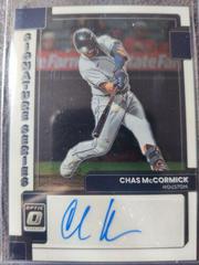 Chas McCormick Baseball Cards 2022 Panini Donruss Optic Signature Series Prices