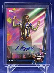 Naomi [Blue Autograph] Wrestling Cards 2018 Topps WWE Women's Division Prices