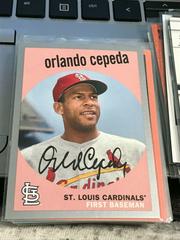 Orlando Cepeda [Silver] #7 Baseball Cards 2018 Topps Archives Prices