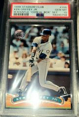 Ken Griffey Jr. [Mickey Mantle Cereal Box Set] Baseball Cards 1996 Stadium Club Prices